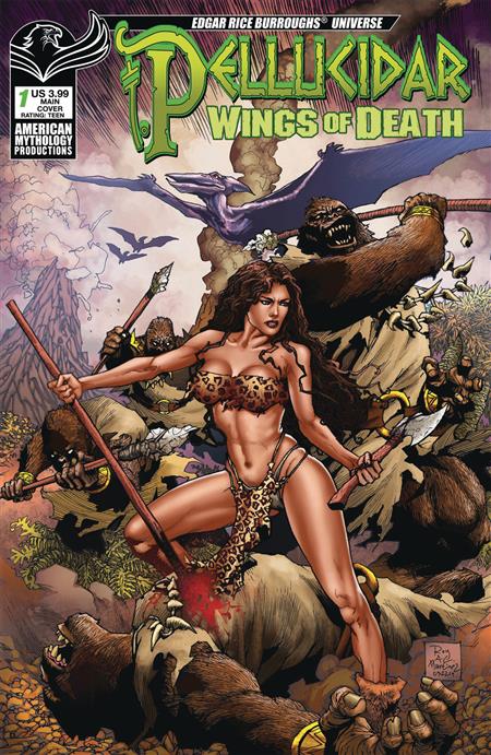 PELLUCIDAR WINGS OF DEATH #1 CVR A MARTINEZ