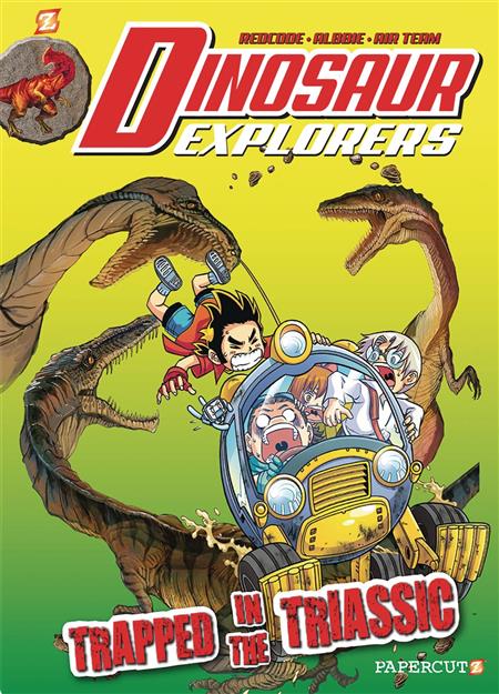 DINOSAUR EXPLORERS GN VOL 04 TRAPPED IN THE TRIASSIC