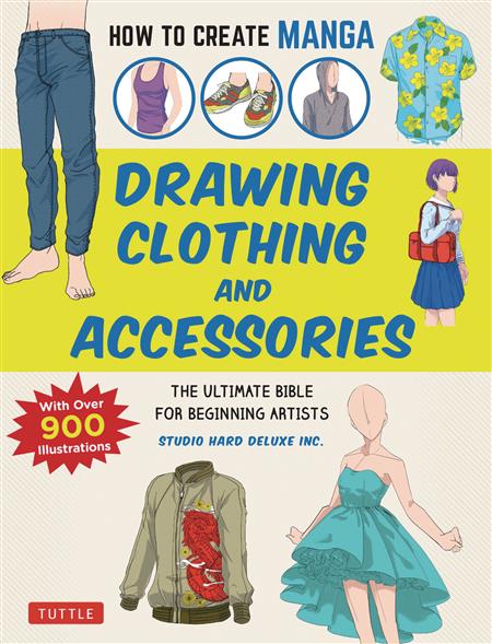 HOW TO CREATE MANGA DRAWING CLOTHING & ACCESSORIES (C: 0-1-1