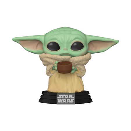 POP SW MANDALORIAN CHILD W/CUP VIN FIG (C: 1-1-2)