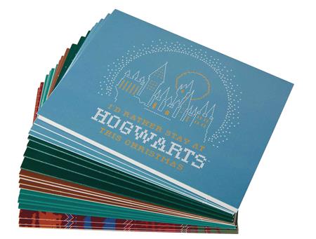 HARRY POTTER CHRISTMAS NOTE CARD SET (C: 1-1-2)