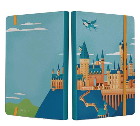 HARRY POTTER EXPLORING HOGWARTS CASTLE SOFTCOVER NOTEBOOK (C