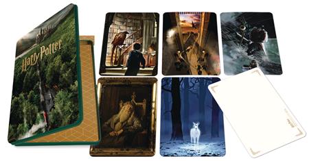 HARRY POTTER HOGWARTS CONCEPT ART POSTCARD TIN SET (C: 1-1-2