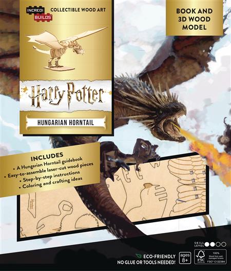 INCREDIBUILDS HARRY POTTER HUNGARIAN HORNTAIL MOD/BK (C: 1-1