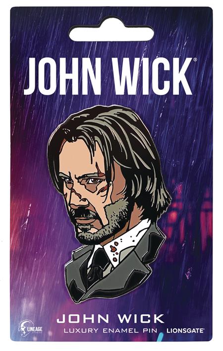 JOHN WICK JOHN WICK HEAD ENAMEL PIN (C: 0-1-2)
