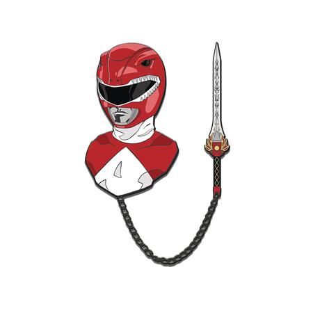 POWER RANGERS RED RANGER ENAMEL PIN (C: 0-1-2)