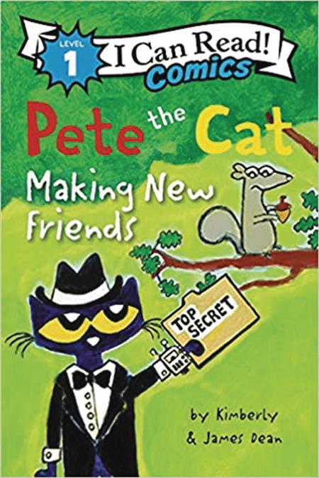 I CAN READ COMICS LEVEL 1 HC PETE THE CAT MAKING NEW FRIENDS
