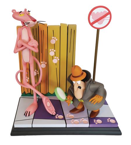 PINK PANTHER & THE INSPECTOR 16IN STATUE (Net) (C: 1-1-2)