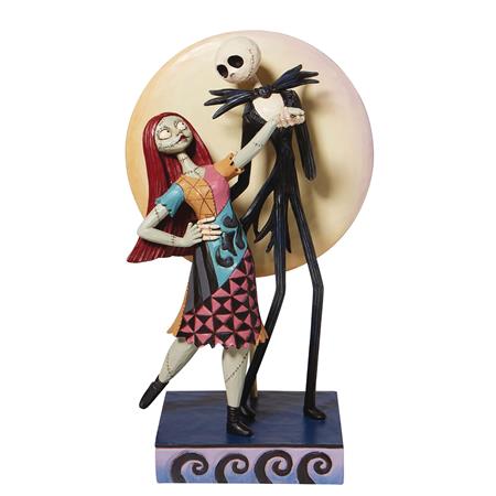 DISNEY TRADITIONS NBX JACK AND SALLY ROMANCE 9IN STATUE (C: