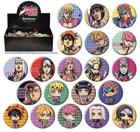 JOJOS BIZARRE ADVENTURE SEASON4 144PC BUTTON ASST (C: 1-1-2)