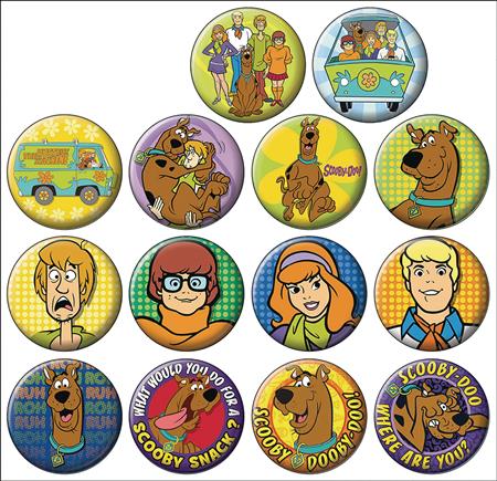 Scooby Doo 144Pc Button Asst Dis (C: 1-1-2) - Discount Comic Book Service