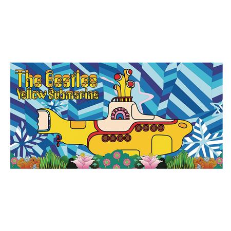 THE BEATLES YELLOW SUBMARINE BEACH TOWEL (C: 1-1-2)