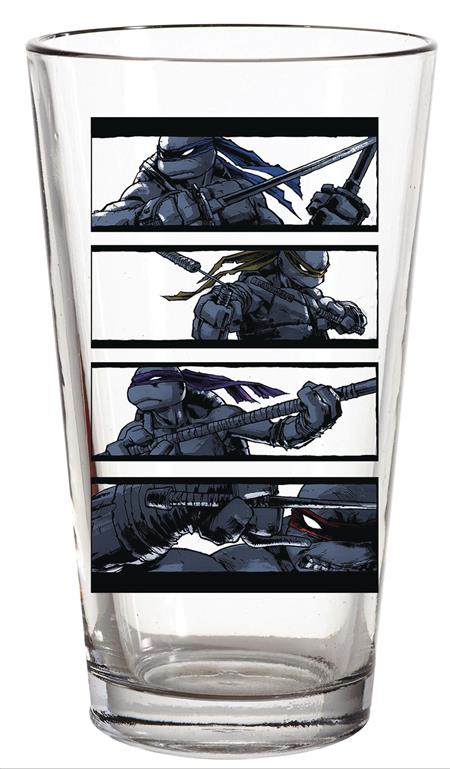 TMNT BROTHERS STRIPE PX PINT GLASS (C: 1-1-2)