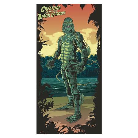 CREATURE FROM THE BLACK LAGOON BEACH TOWEL (C: 1-1-2)