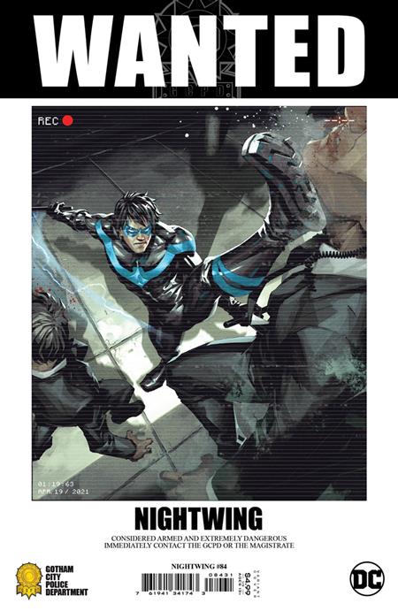 NIGHTWING #84 CVR C INC 1:25 KAEL NGU CARD STOCK VAR (FEAR STATE)