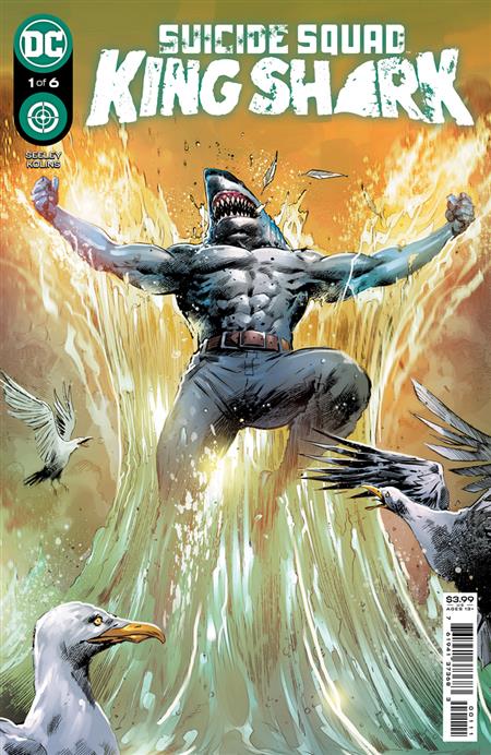 SUICIDE SQUAD KING SHARK #1 (OF 6) CVR A TREVOR HAIRSINE