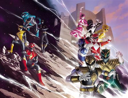 MIGHTY MORPHIN POWER RANGERS #100 CVR C WRAP VAR MERCADO (C: