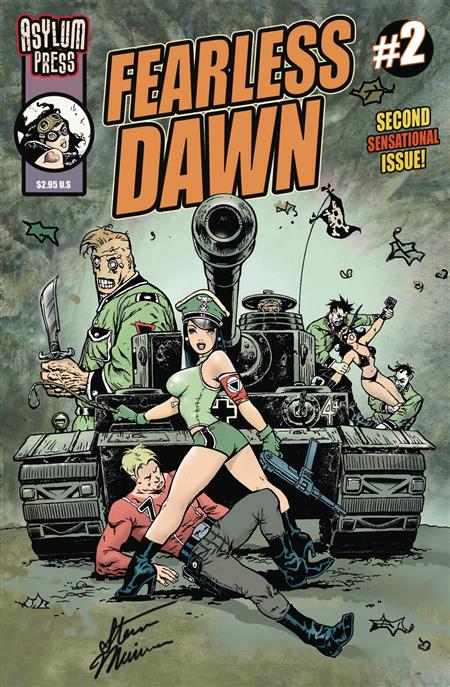 FEARLESS DAWN #2 (OF 4) CVR A MANNION SGN ED (C: 0-1-2)