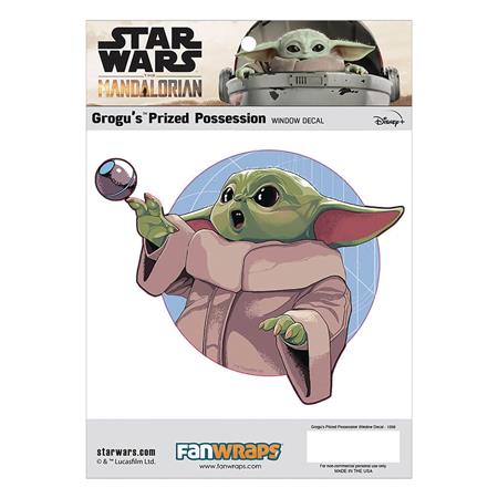 SW GROGU PRIZED POSSESSION WINDOW DECAL (C: 1-1-0)