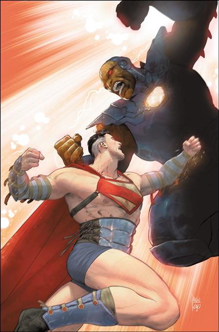 SUPERMAN WARWORLD APOCALYPSE #1 (ONE SHOT) CVR D INC 1:25 MIKEL JANIN FOIL CARD STOCK VAR