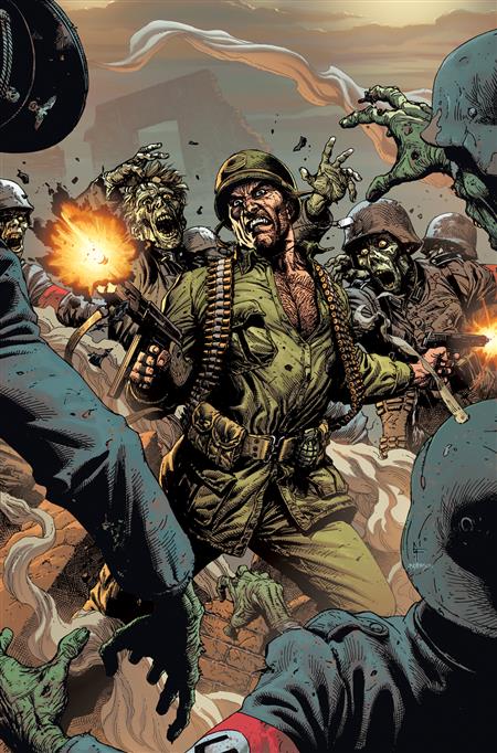 DC HORROR PRESENTS SGT ROCK VS THE ARMY OF THE DEAD #1 (OF 6) CVR A GARY FRANK (MR)