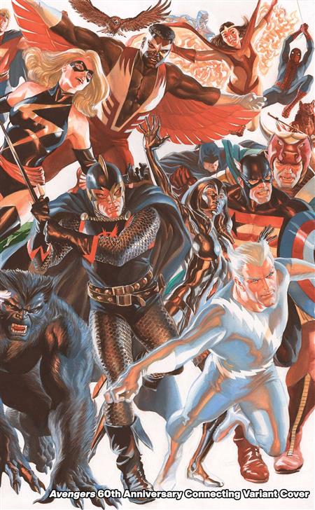 AVENGERS #5 ALEX ROSS CONNECT AVENGERS PART D VAR