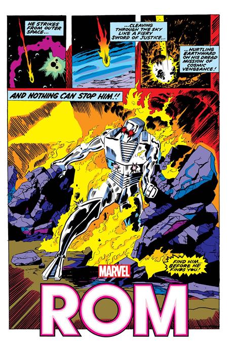 ROM ORIGINAL MARVEL YEARS OMNIBUS HC VOL 01 BUSCEMA DM VAR
