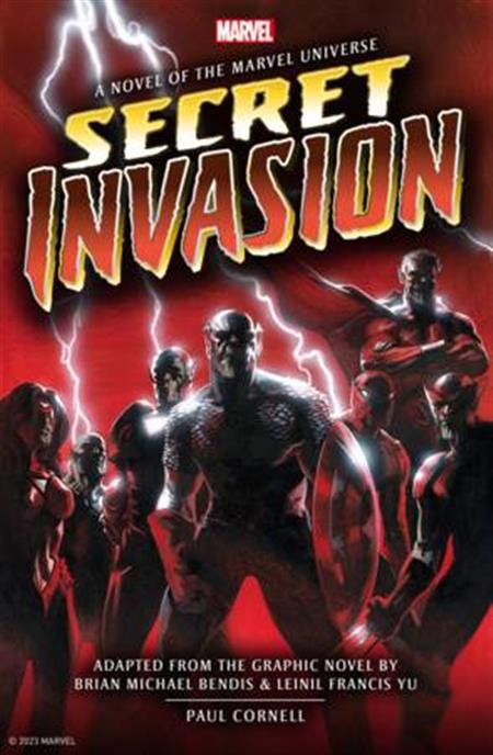 MARVELS SECRET INVASION PROSE NOVEL HC (C: 0-1-2)