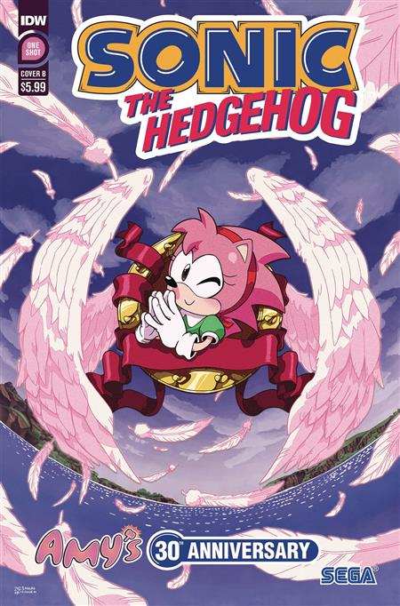 Sonic the Hedgehog x Amy Rose, Shipping Book