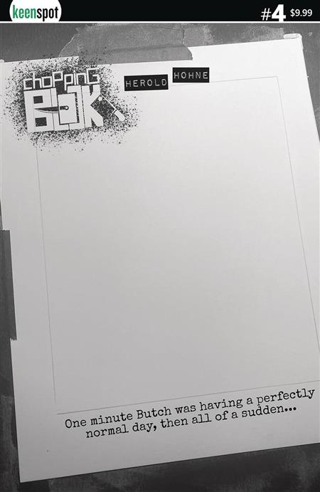 CHOPPING BLOCK #4 CVR E BLANK PANEL