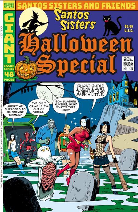 SANTOS SISTERS HALLOWEEN SPECIAL (ONE SHOT) CVR B VAR (MR)