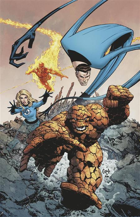 FANTASTIC FOUR #25 50 COPY INCV GREG CAPULLO VIR VAR