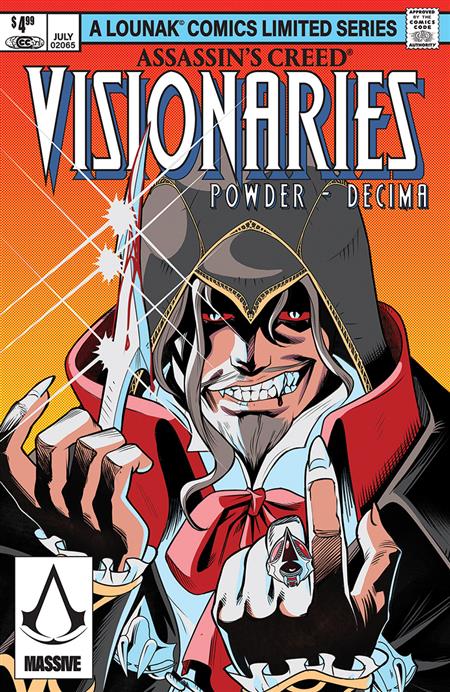 ASSASSINS CREED VISIONARIES POWDER DECIMA #1 CVR D HOMAGE (M