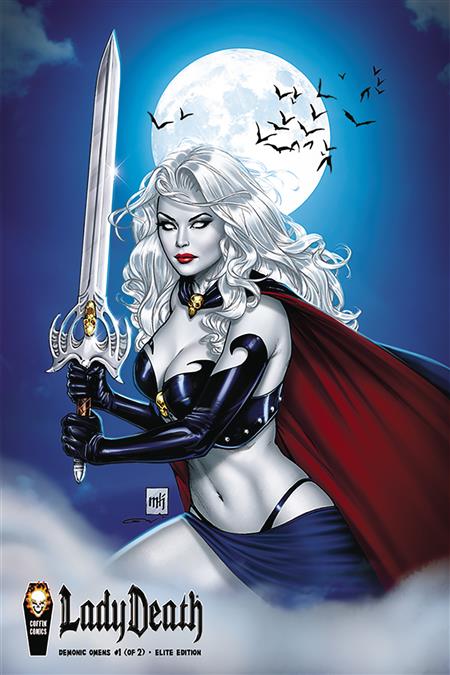 LADY DEATH DEMONIC OMENS #1 (OF 2) CVR E 10 COPY ELITE (Net)