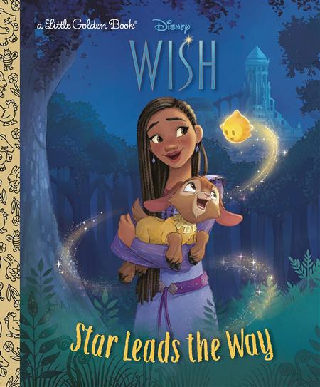 DISNEY WISH STAR LEADS THE WAY LITTLE GOLDEN BOOK HC (C: 1-1