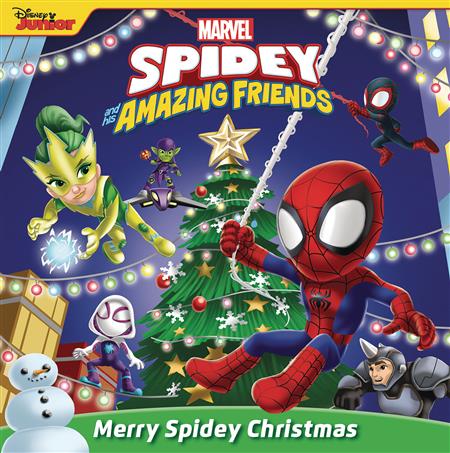 MARVEL SPIDEY AMAZING FRIENDS MERRY SPIDEY CHRISTMAS SC (C: