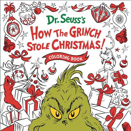 HOW THE GRINCH STOLE CHRISTMAS OFFICIAL COLORING BOOK SC (C: