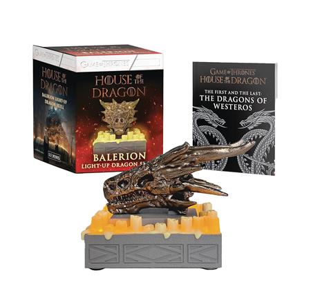 HOUSE OF THE DRAGON BALERION LIGHT-UP DRAGON SKULL KIT (C: 0