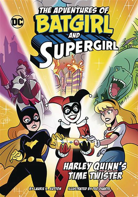 ADV OF BATGIRL & SUPERGIRL SC HARLEY QUINNS TIME TWISTER (C: