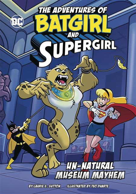 ADV OF BATGIRL & SUPERGIRL SC UN NATURAL MUSEUM MAYHEM (C: 0