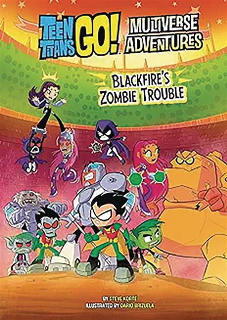 TEEN TITANS GO SC BLACKFIRES ZOMBIE TROUBLE (C: 0-1-0)