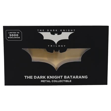DC THE DARK KNIGHT LIMITED EDITION REPLICA BATARANG (Net)