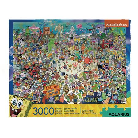 SPONGEBOB SQUAREPANTS CAST 3000 PC PUZZLE (Net) (C: 1-1-2)