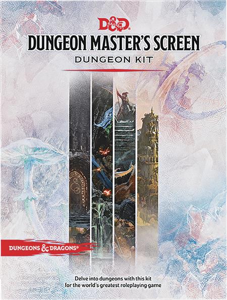 D&D RPG DUNGEON MASTERS SCREEN DUNGEON KIT (C: 0-1-2)