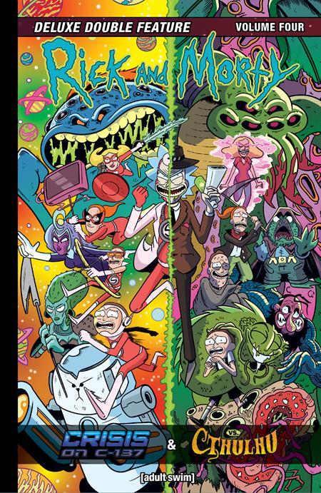 RICK AND MORTY DELUXE DOUBLE FEATURE HC VOL 4 (MR)