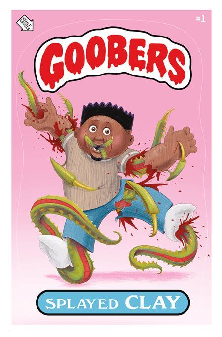 GOOBERS #1 (OF 3) CVR B ADAM CAHOON GOOBER PAIL KIDS INTERCONNECTING VAR