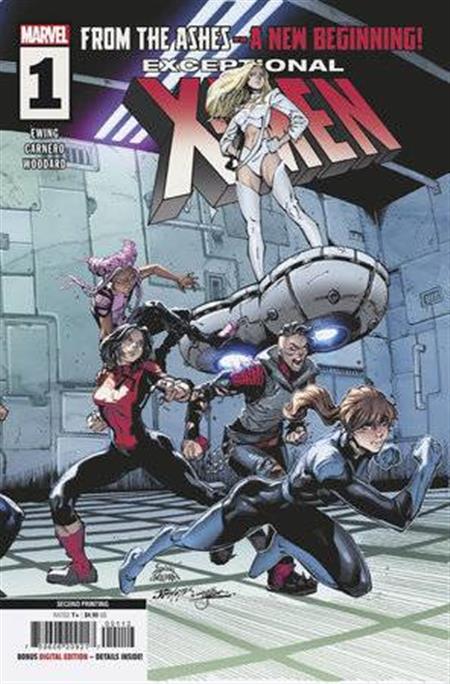 EXCEPTIONAL X-MEN #1 2ND PTG RYAN STEGMAN VAR