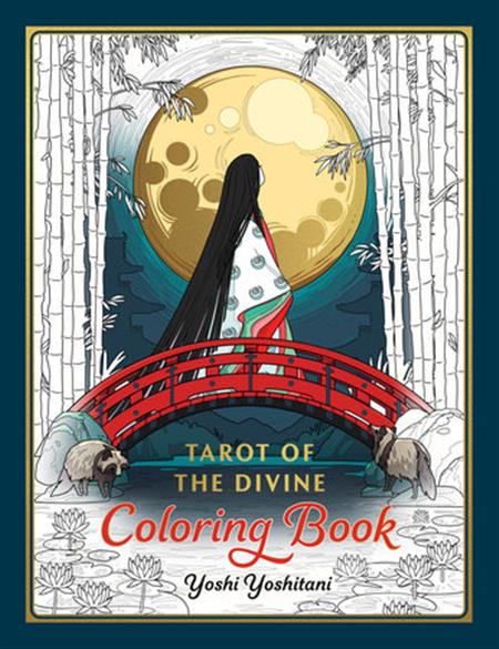 TAROT OF THE DIVINE COLORING BOOK TP