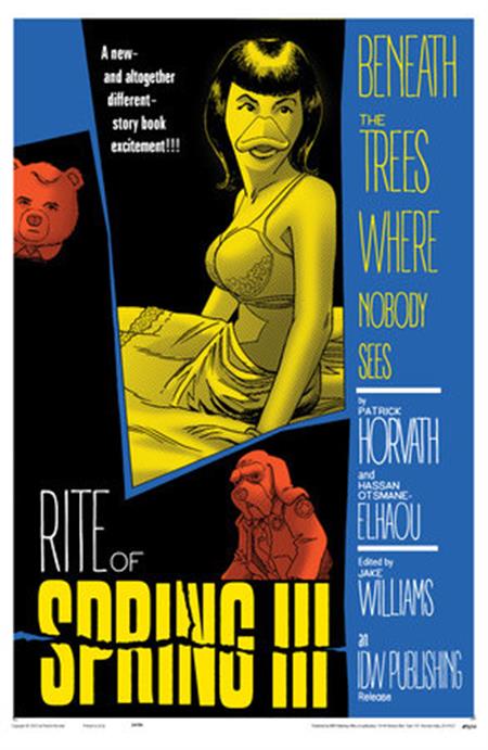 BENEATH THE TREES WHERE NOBODY SEES RITE OF SPRING #3 VARIANT B (FLEECS MOVIE HOMAGE CVR )