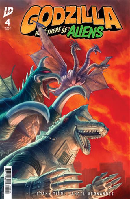 GODZILLA HERE THERE BE ALIENS #4 CVR A (PE)